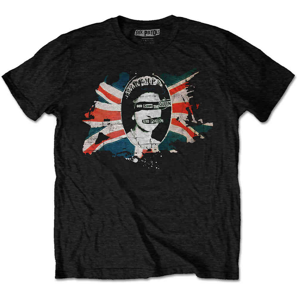 Sex Pistols - God Save The Queen T-shirt Homme - Noir